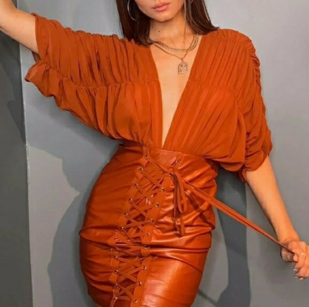 She did not come to play mini dress